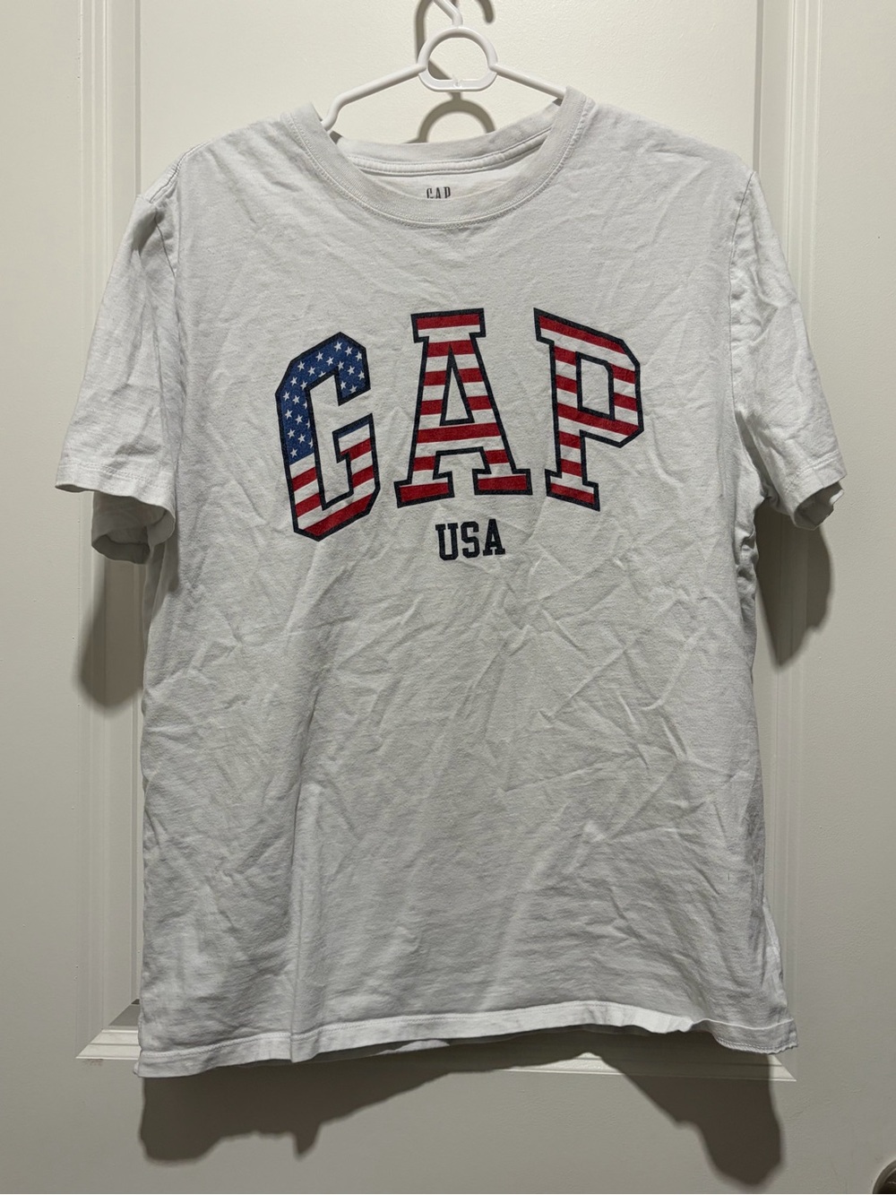 GAP USA Flag Graphic Tee - White